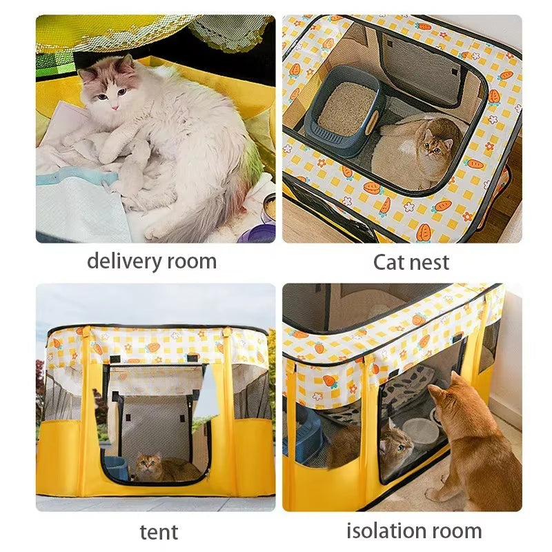 Tente pliante pour chiens et chats