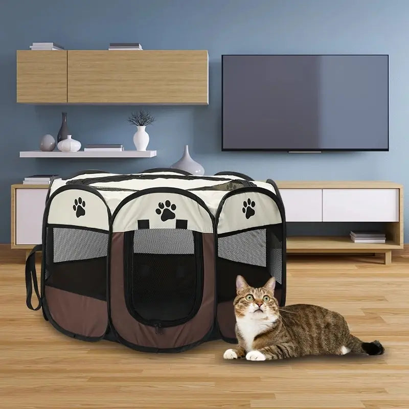 Tente pliable portable pour animaux de compagnie