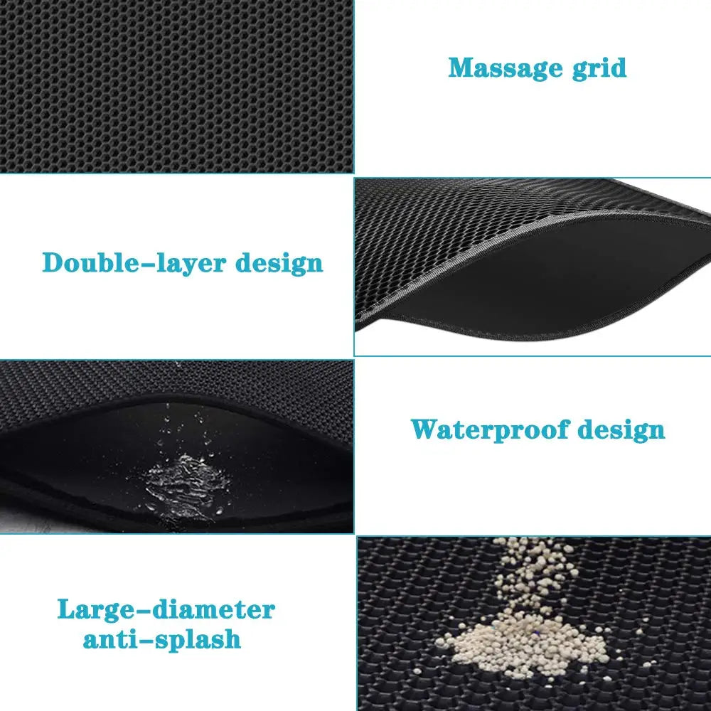Tapis de litière pour chat