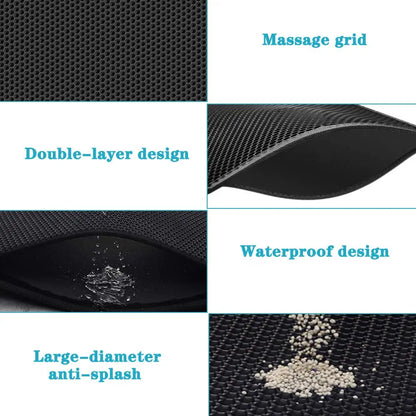 Tapis de litière pour chat