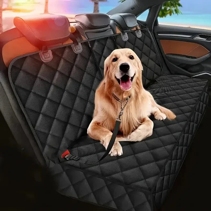 Housse de protection pour siège arrière de voiture pour chien