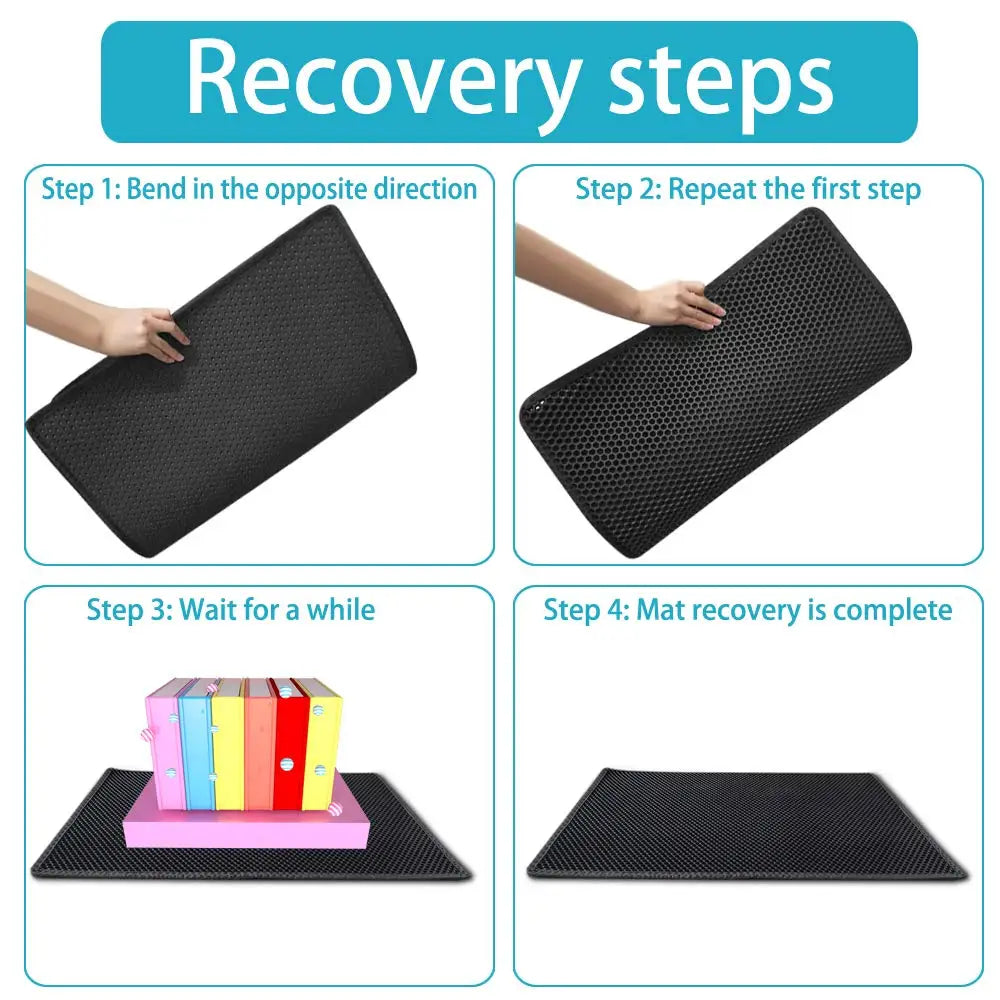 Tapis de litière pour chat