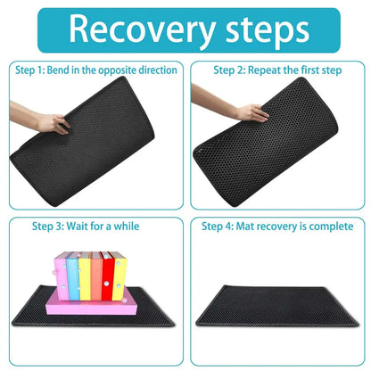 Tapis de litière pour chat