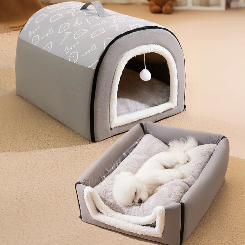 Lit de couchage détachable pour animaux de compagnie