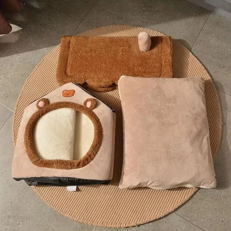 Maison pliable pour animaux de compagnie