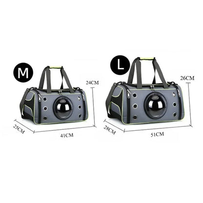 Dog Carrier Bag Pet Outing Portable Cat Dogs Handbag Crossbody Bag Breathable Large Capacity Cats Small Pet Dogs Slings Backpack