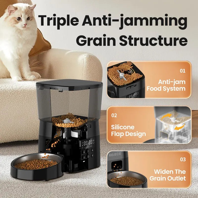 Mangeoire automatique pour animaux de compagnie 