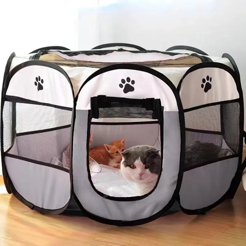 Tente pliable portable pour animaux de compagnie
