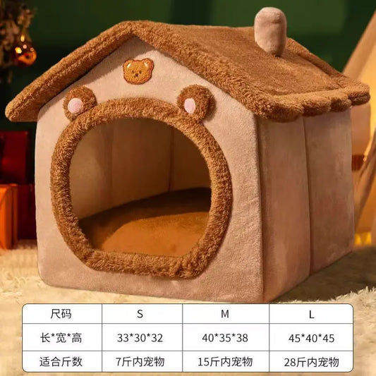 Maison pliable pour animaux de compagnie