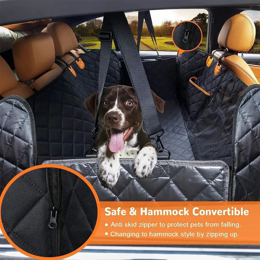 Housse de siège de voiture pour chien, pour siège arrière
