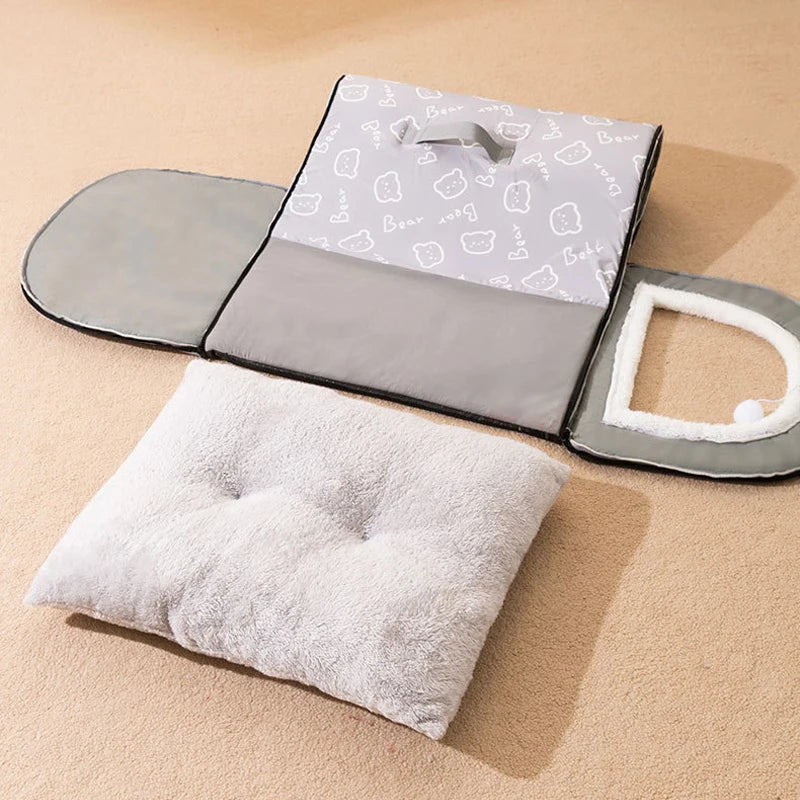 Lit de couchage détachable pour animaux de compagnie