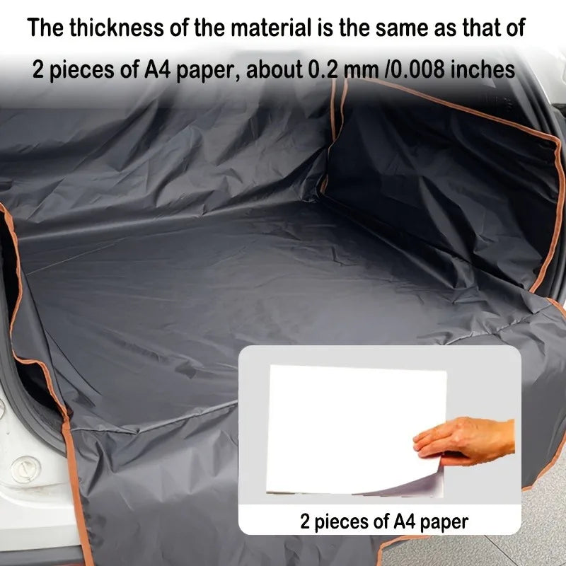 Tapis de coffre de voiture imperméable et résistant aux rayures pour SUV